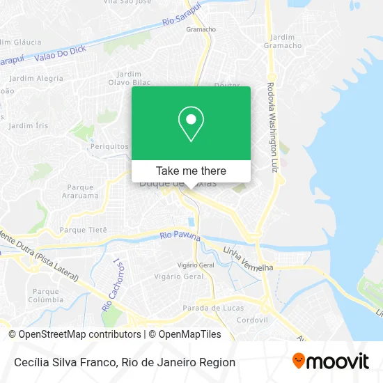 Cecília Silva Franco map