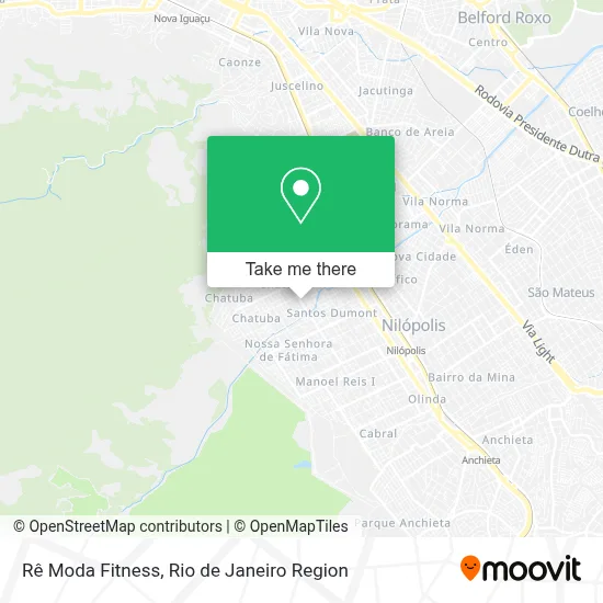 Rê Moda Fitness map