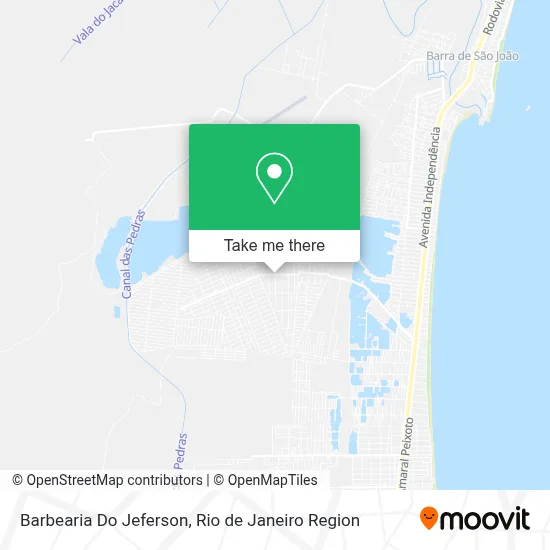 Barbearia Do Jeferson map