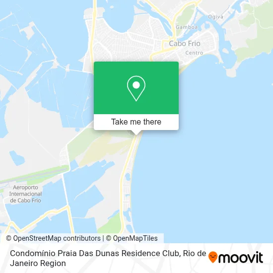 Condomínio Praia Das Dunas Residence Club map