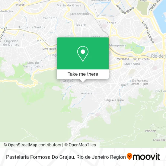 Pastelaria Formosa Do Grajau map
