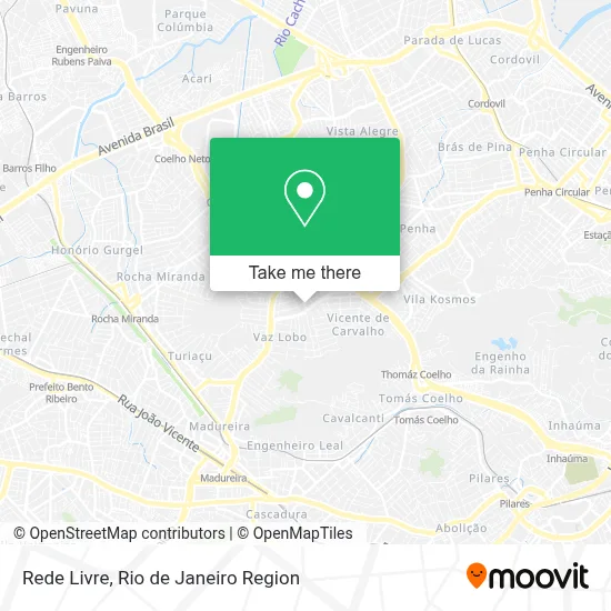 Rede Livre map