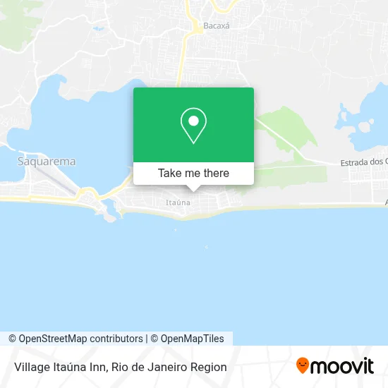 Village Itaúna Inn map