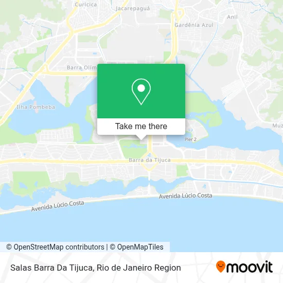 Salas Barra Da Tijuca map