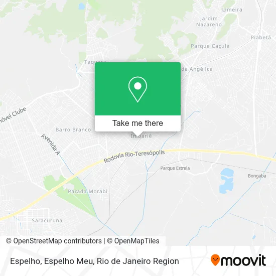 Espelho, Espelho Meu map