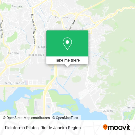 Fisioforma Pilates map