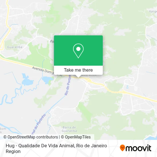 Hug - Qualidade De Vida Animal map