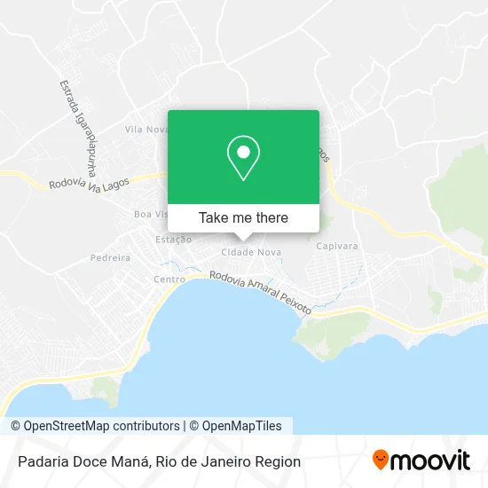 Padaria Doce Maná map