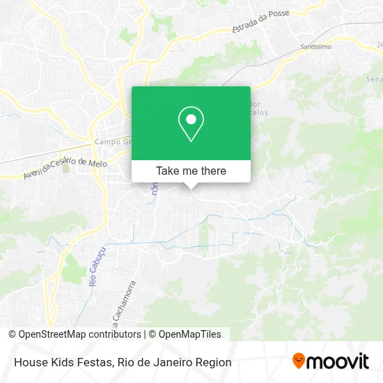 House Kids Festas map