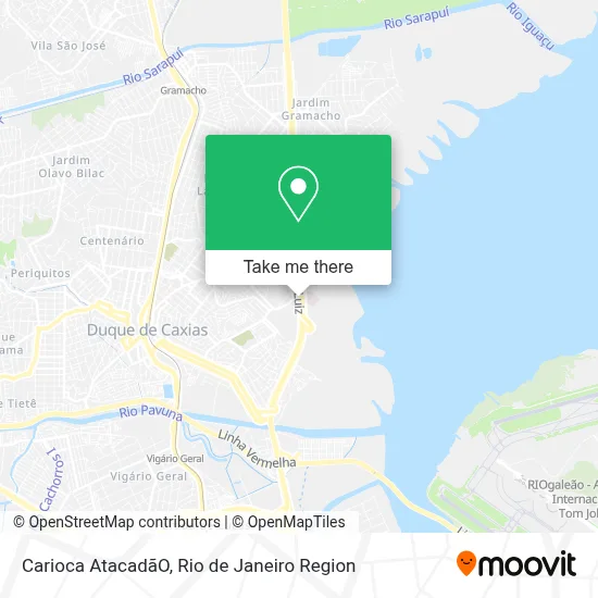 Carioca AtacadãO map