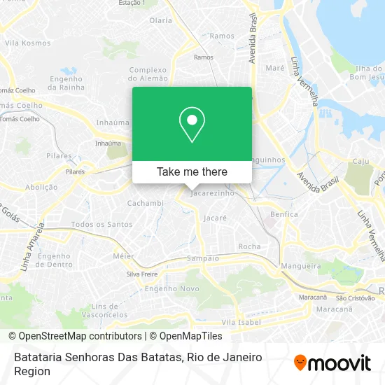Batataria Senhoras Das Batatas map