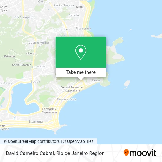 David Carneiro Cabral map