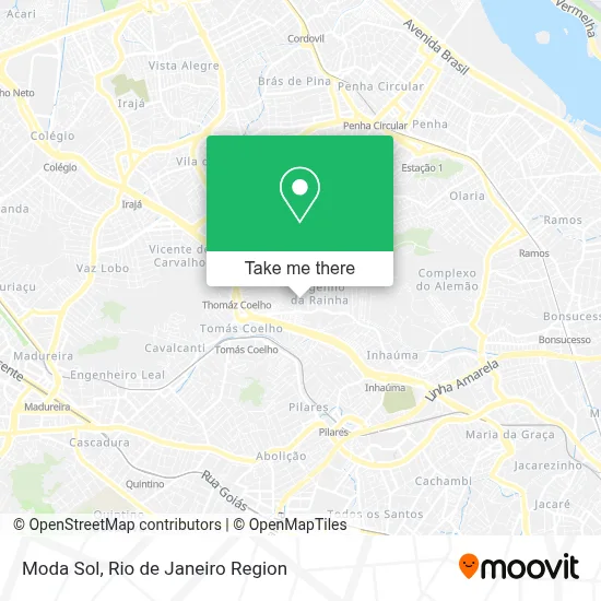 Moda Sol map