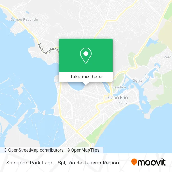 Shopping Park Lago - Spl map