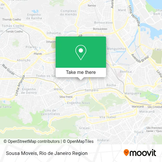 Sousa Moveis map
