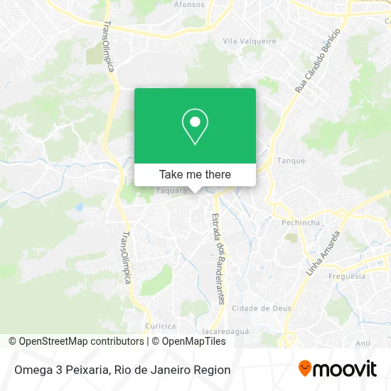 Omega 3 Peixaria map