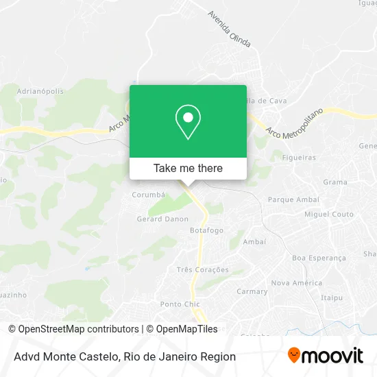 Advd Monte Castelo map