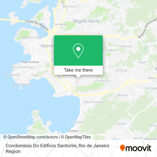 Condominio Do Edificio Santorini map