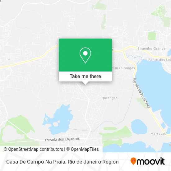 Casa De Campo Na Praia map