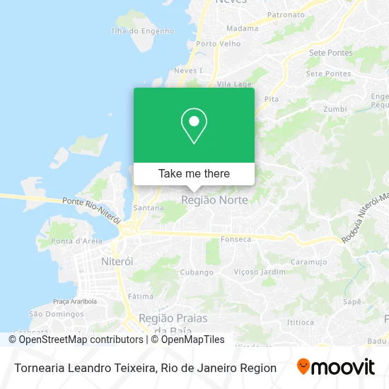 Tornearia Leandro Teixeira map