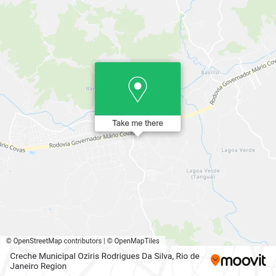 Creche Municipal Oziris Rodrigues Da Silva map