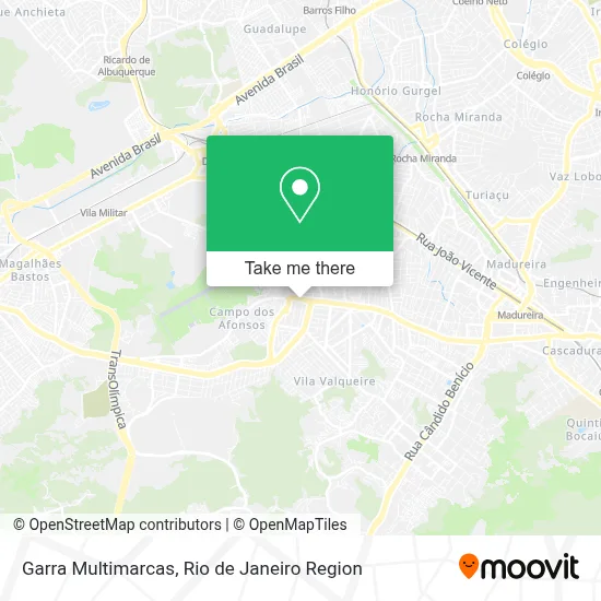 Garra Multimarcas map