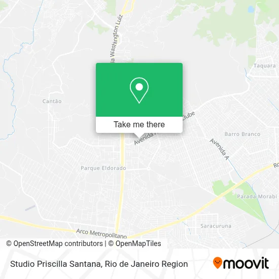Studio Priscilla Santana map