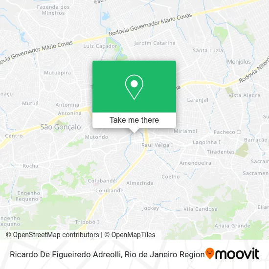 Ricardo De Figueiredo Adreolli map