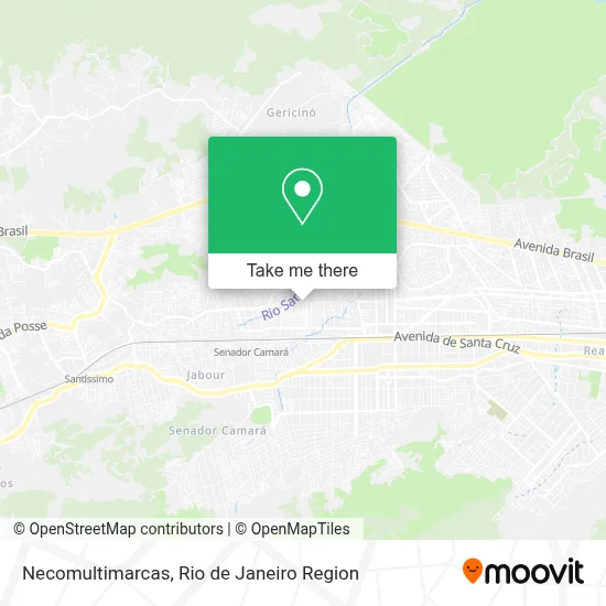 Necomultimarcas map