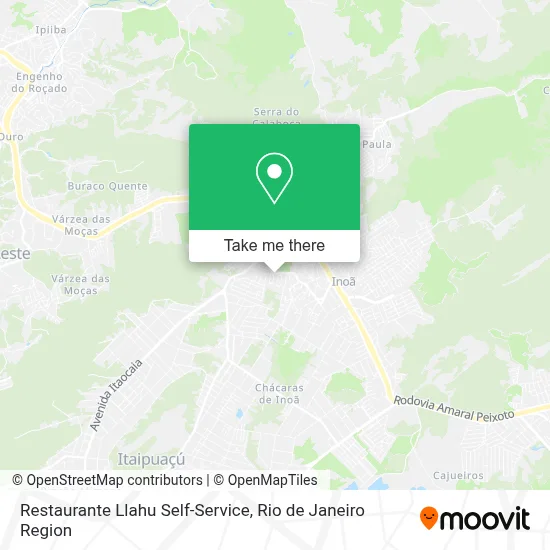 Restaurante Llahu Self-Service map