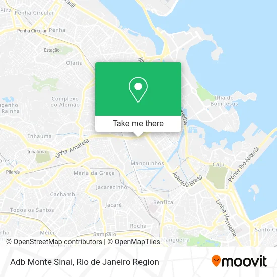 Adb Monte Sinai map