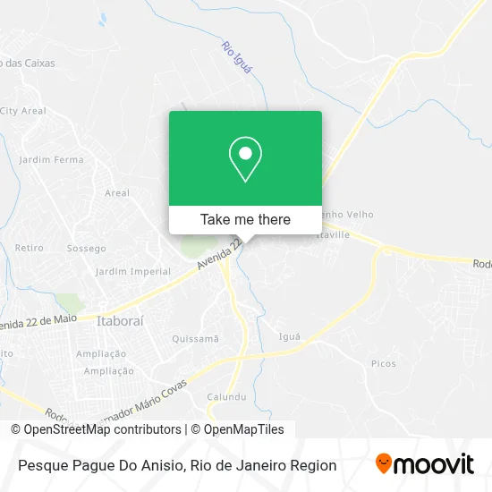 Pesque Pague Do Anisio map