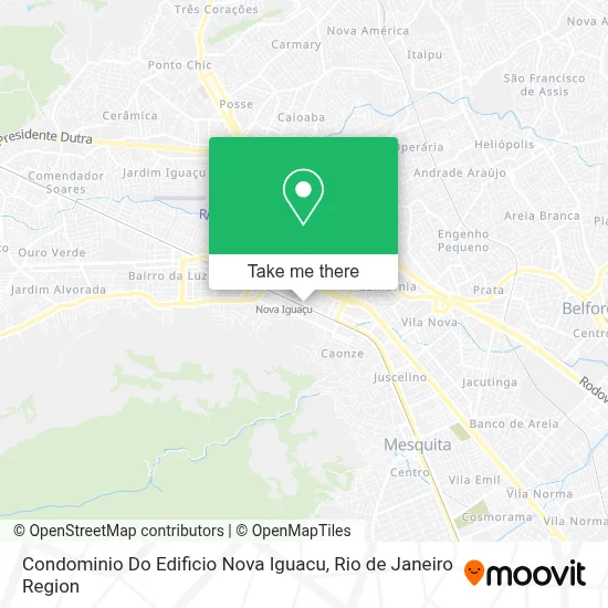 Condominio Do Edificio Nova Iguacu map