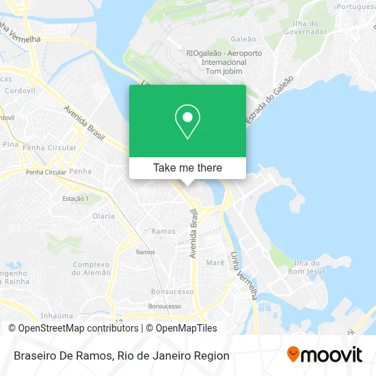 Braseiro De Ramos map