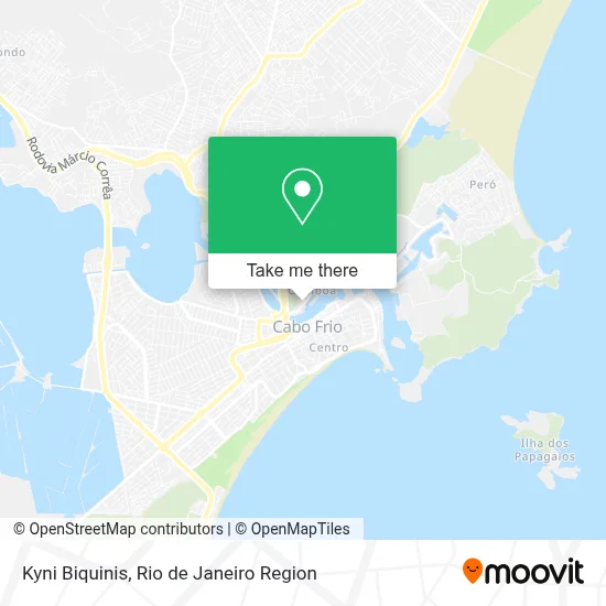 Kyni Biquinis map