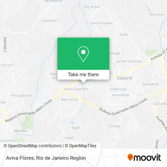 Aviva Flores map