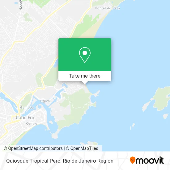 Quiosque Tropical Pero map
