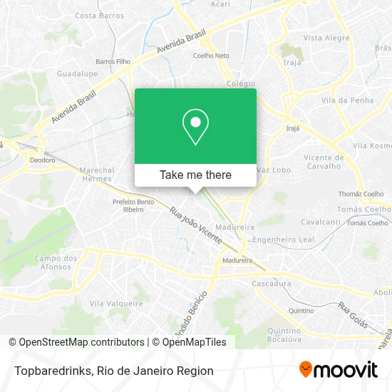 Topbaredrinks map