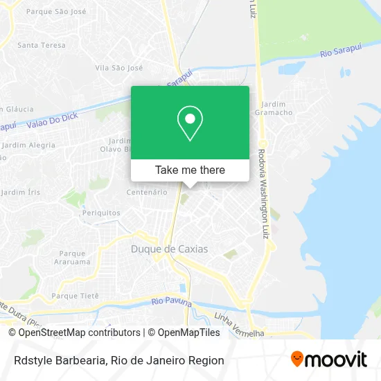 Rdstyle Barbearia map