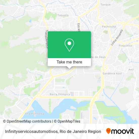 Infinityservicosautomotivos map