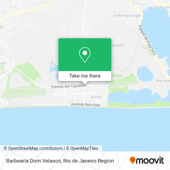 Barbearia Dom Velasco map