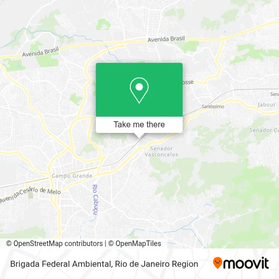 Brigada Federal Ambiental map