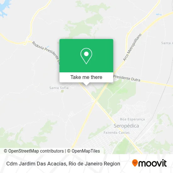 Cdm Jardim Das Acacias map