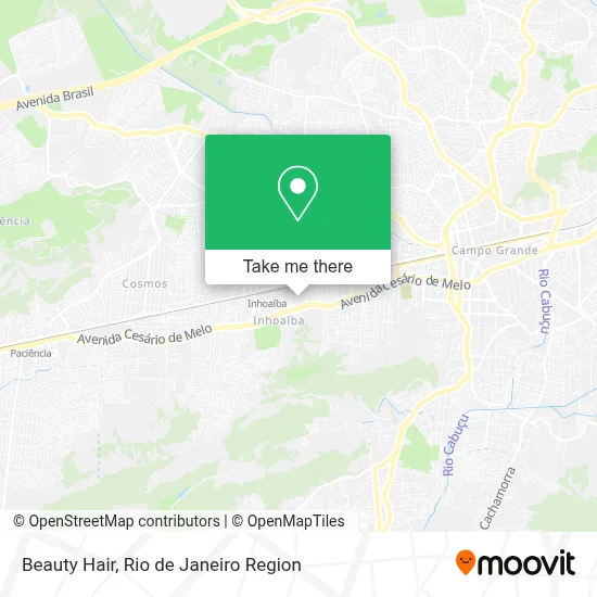 Beauty Hair map