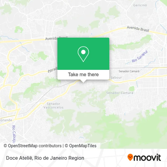 Doce Ateliê map