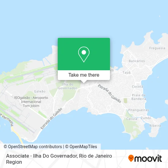 Associate - Ilha Do Governador map