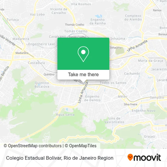 Colegio Estadual Bolivar map
