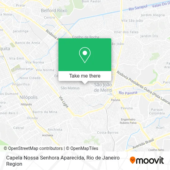 Capela Nossa Senhora Aparecida map