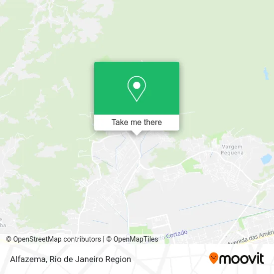 Alfazema map