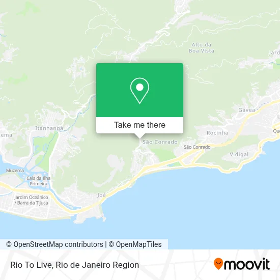 Rio To Live map